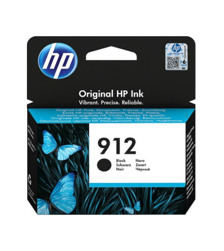 דיו שחור מקורי HP 912