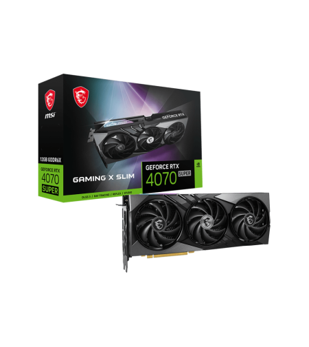 כרטיס מסך MSI GeForce RTX 4070 Super 12G Gaming X Slim