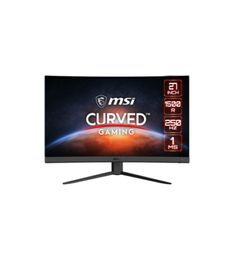 מסך מחשב גיימינג קעור MSI Optix G27C4X-3CA9 27 inch/FHD/250HZ/VA/1ms/HDMI-DP/Curved