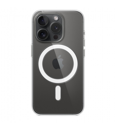 כיסוי מקורי לאייפון 15 פרו מקס iPhone 15 Pro Max Clear Case with MagSafe
