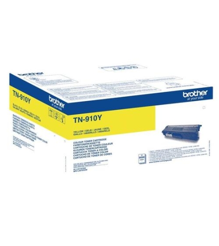 טונר צהוב מקורי Brother TN-910Y