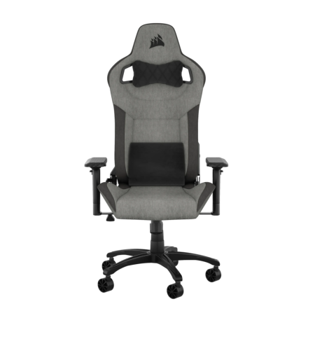 כסא גיימינג אפור פחם CORSAIR T3 RUSH Charcoal/Grey
