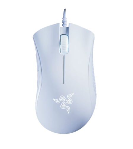 עכבר חוטי לבן Razer Deathadder Essential