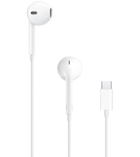 אוזניות In-ear מקוריות של עם חיבור Apple EarPods USB-C