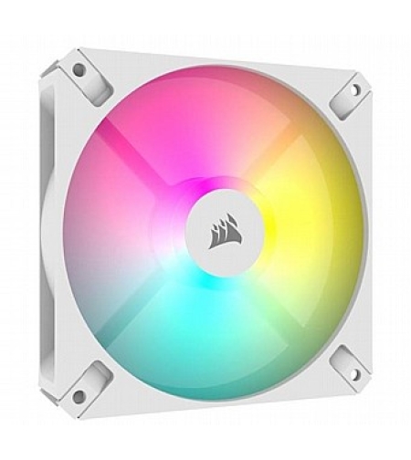 מאוורר למארז לבן Corsair iCUE AR120 RGB 120mm