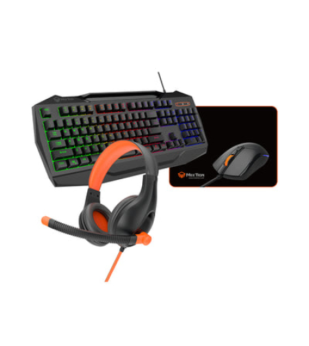 סט גיימינג Meetion C490 4In1 Mouse/Keyboard/Headset/Mouse Pad