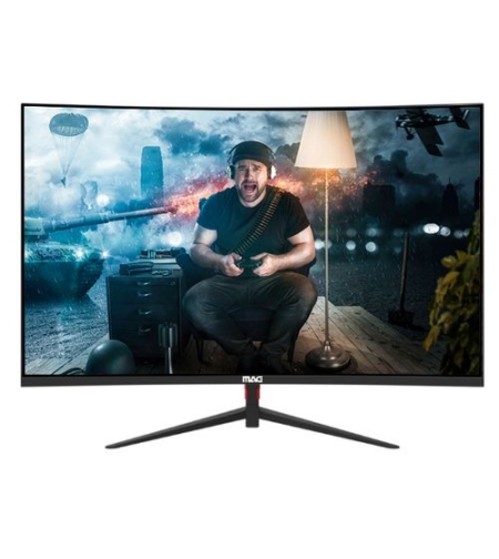 מסך מחשב MAG C27S180Y 27 inch/FHD/180HZ/VA/1ms/SPK/HDMI-DP/Curved