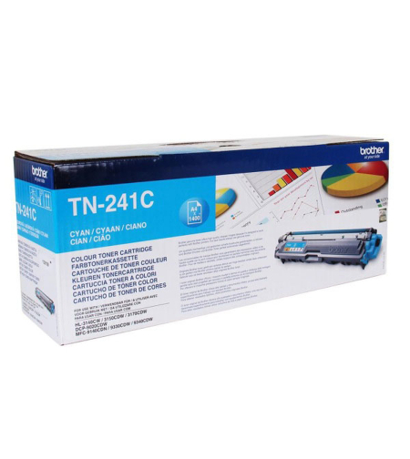 טונר כחול מקורי Brother TN-241C