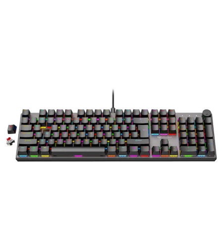 מקלדת גיימינג מיכנאית חוטית Meetion MK009 Pro RGB Red Switch