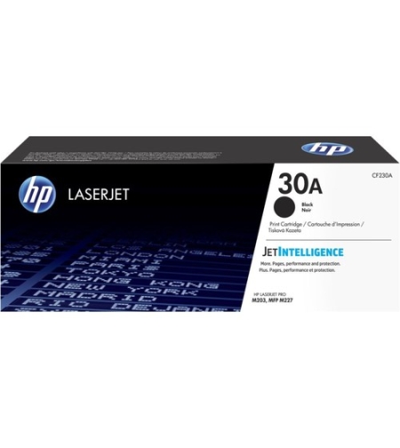 טונר שחור מקורי HP 30A CF230A