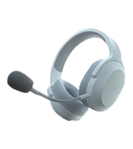 אוזניות גיימינג אלחוטיות עם מיקרופון Razer Barracuda X צבע לבן