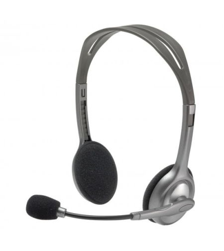 אוזניות ומיקרופון Logitech Stereo H110