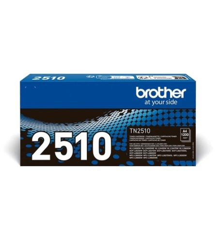 טונר שחור מקורי Brother TN-2510 1.2K