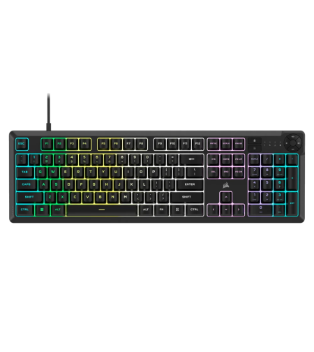 מקלדת גיימינג Corsair K55 CORE RGB
