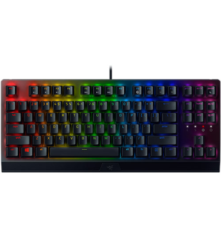 מקלדת גיימינג מכנית Razer BlackWidow V3 Tenkeyless Green Switch