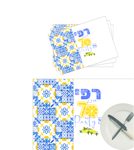 פלייסמנט דגם יווני