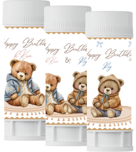 בועות סבון דגם דובי