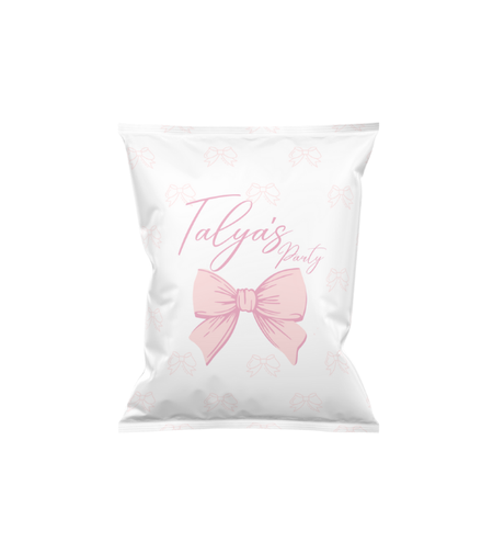 שקית חטיף ממותגת דגם פפיון