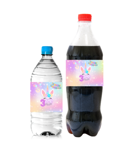 חבק לבקבוק דגם חד קרן