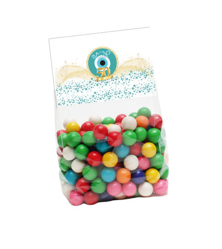 חבק + שקית דגם עין