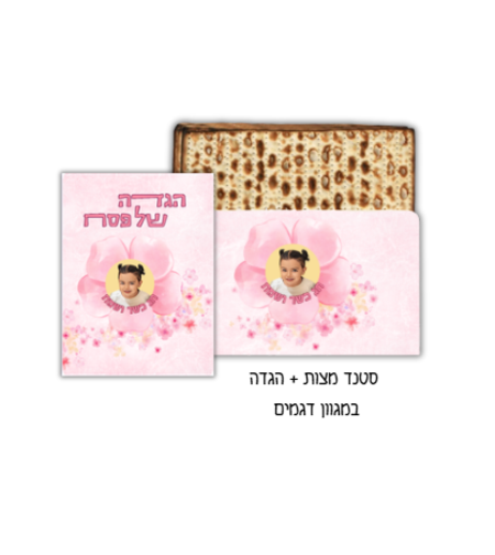 סטנד מצות + הגדה בעיצוב אישי