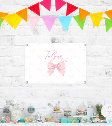 שלט לתלייה דגם פפיון