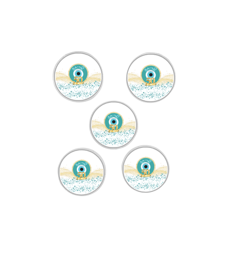 מטבעות שוקולד דגם עין