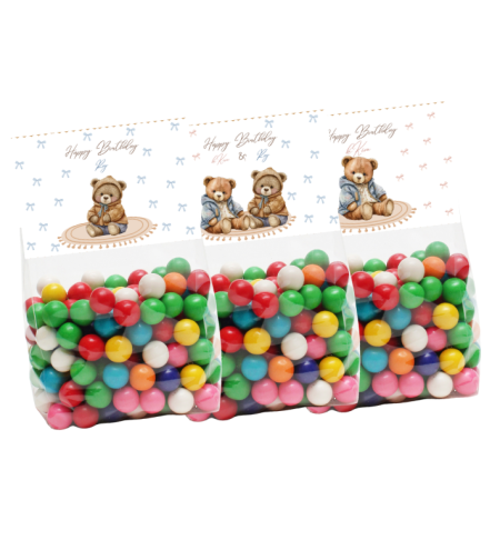 חבק + שקית דגם דובי