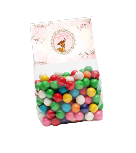 חבק + שקית דגמי במבי