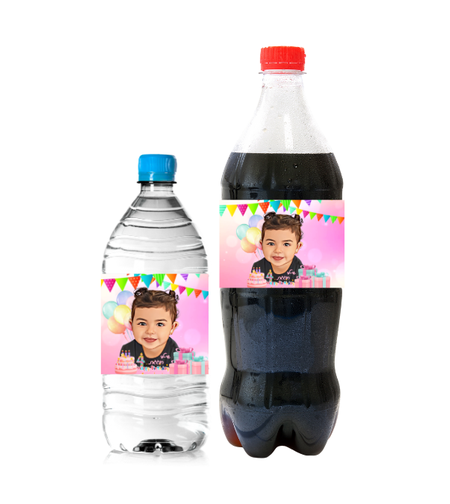 חבק לבקבוק דגם דיוקן מצויר