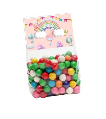 חבק + שקית דגם כדור פורח