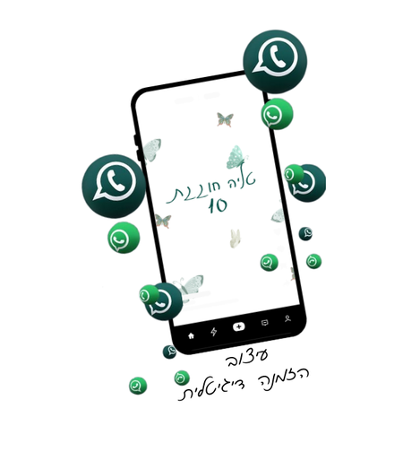 הזמנה דיגיטלית דגם פרפרים