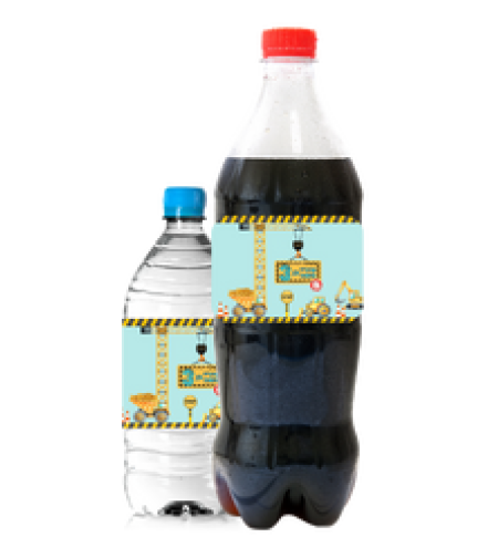 חבק לבקבוק דגם טרקטור