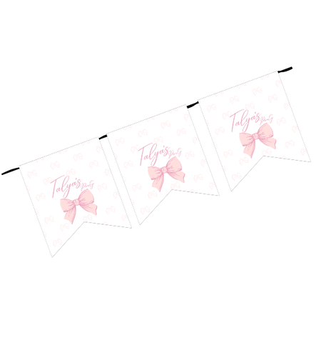 דגלונים לעיצוב דגם פפיון