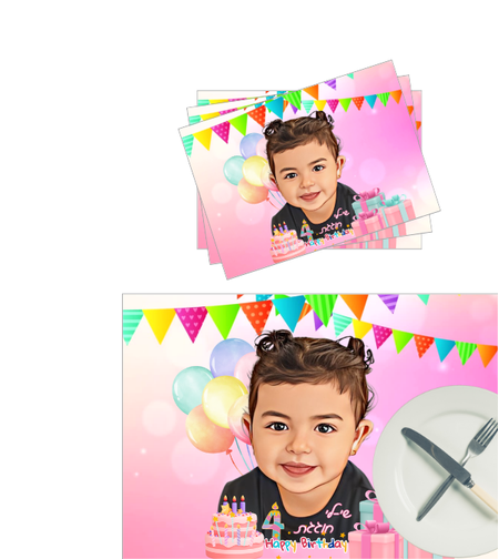 פלייסמנט דגם דיוקן מצוייר