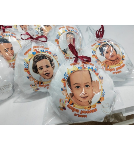 ציפה לכרית עגולה