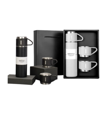 סט תרמוס ו3 כוסות