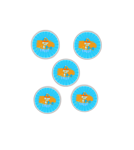 מטבעות שוקולד דגם בליפי