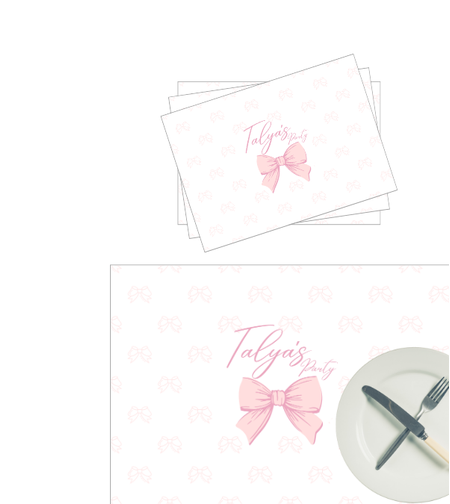 פלייסמנט דגם פפיון