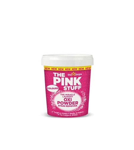 THE PINK STUFF-אבקה להסרת כתמים לכביסה צבעונית