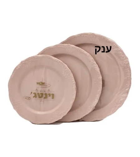 צלחות וינטאג' 10 יחידות גודל: 24 ס