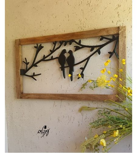תמונת עץ וברזל דגם 10