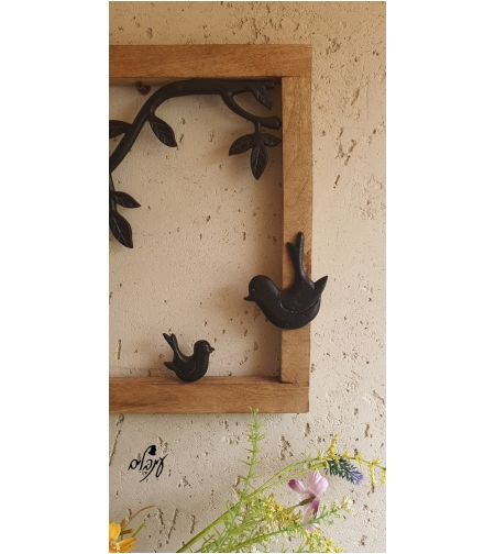 תמונת עץ וברזל דגם 2