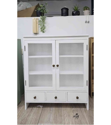 ארונית פסים לבנה