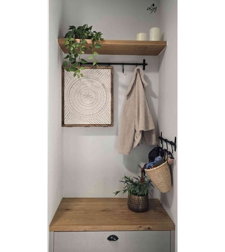 כיסוי ארון חשמל דקורטיבי