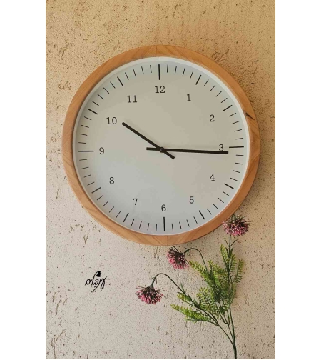 שעון עץ תכלת