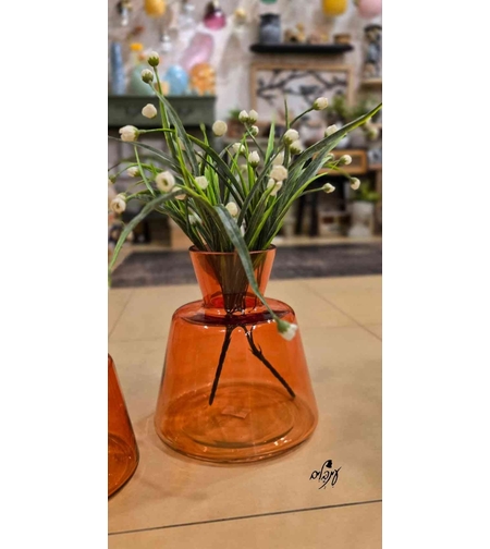 אגרטל זכוכית מעוצב