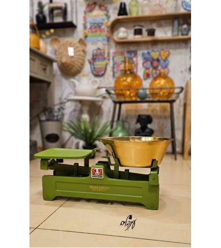 משקל רטרו ירוק דשא