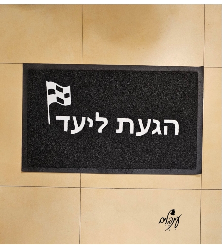 שטיח כניסה הגעת ליעד
