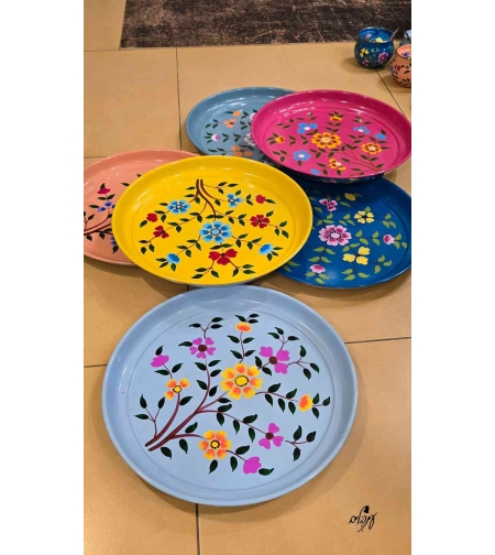 מגש נירוסטה מאוייר